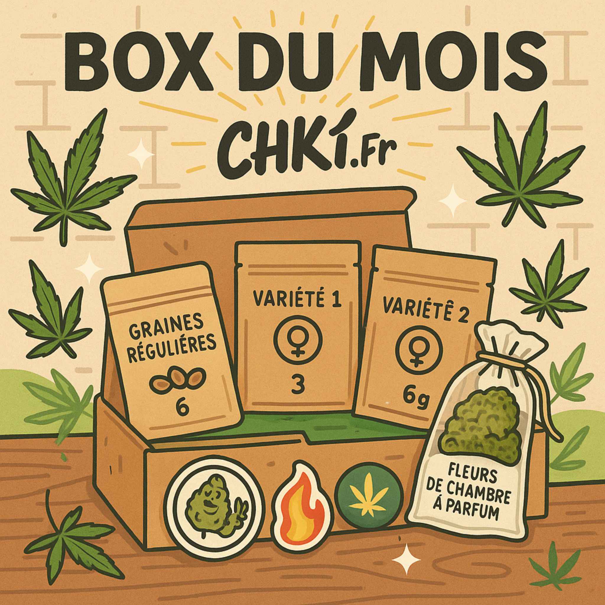 Image d'illustration de la box du mois 